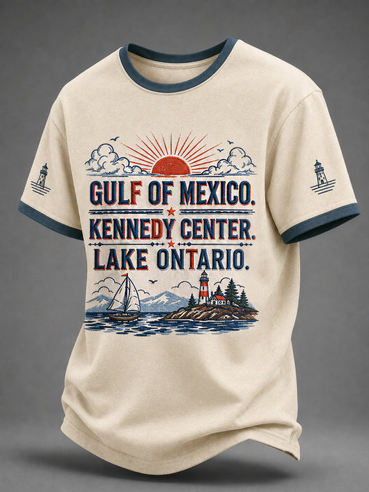 Men's FDT Gulf Of Mexico Kennedy Center Lake Ontario Tee