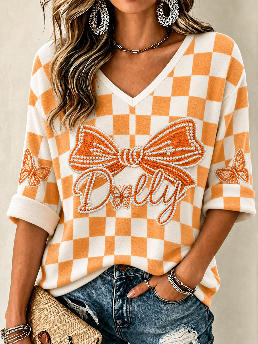 Women's Tennessee Football Casual Printed T-Shirt