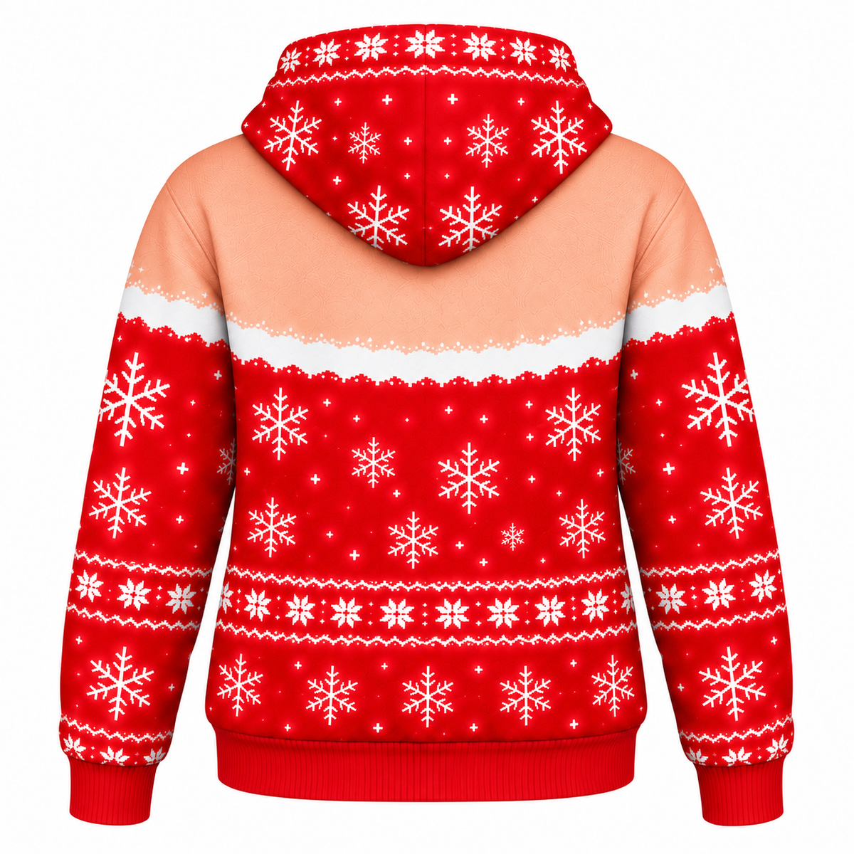 Funny Christmas Hoodie & Leggings Set – Festive Snowflake Outfit