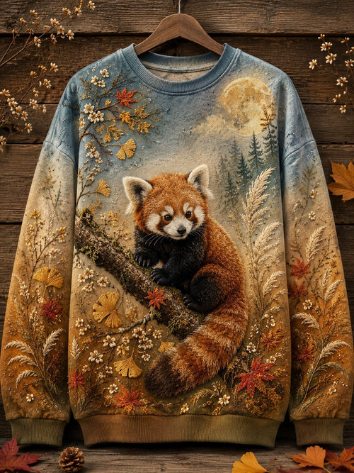 Men's Casual Animal Print Hoodie