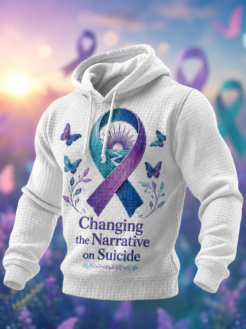 Men's Suicide Prevention Awareness Hoodie