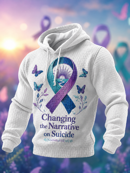 Men's Suicide Prevention Awareness Hoodie