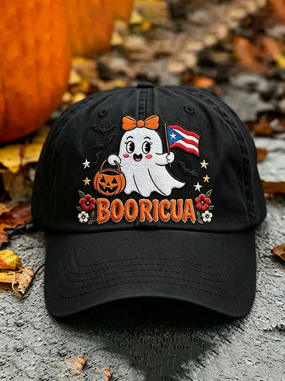 🎃Unisex Puerto Rico Halloween Printed Hat