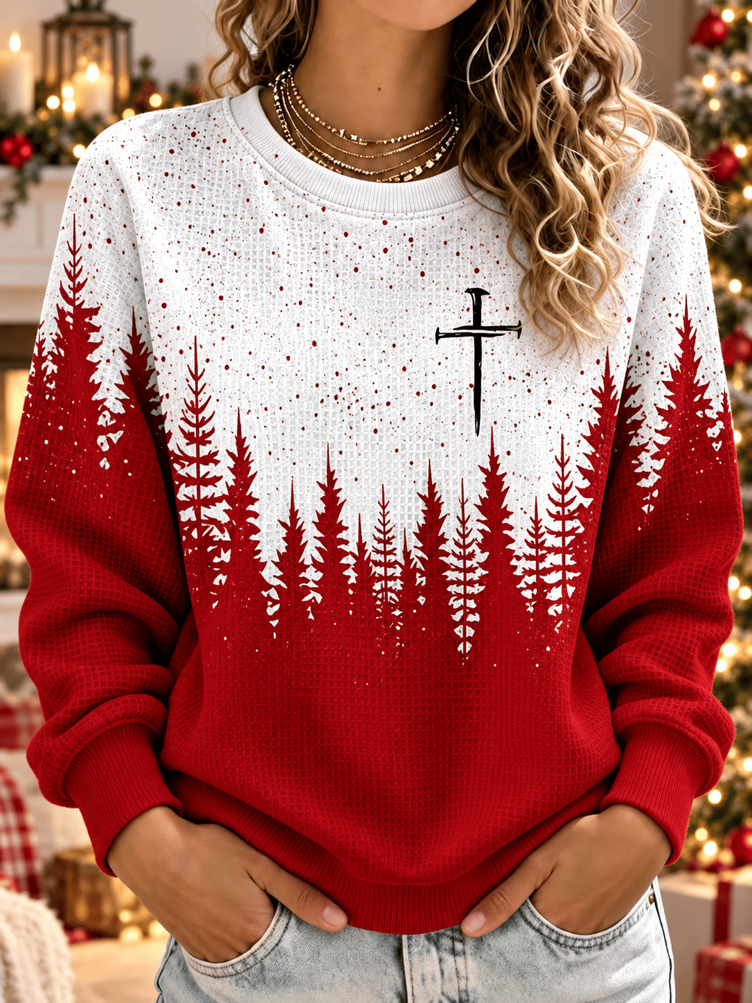 Women's Print Sweatshirt