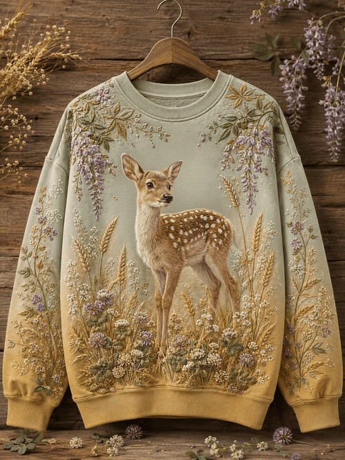 Women's Casual Animal Print Hoodie