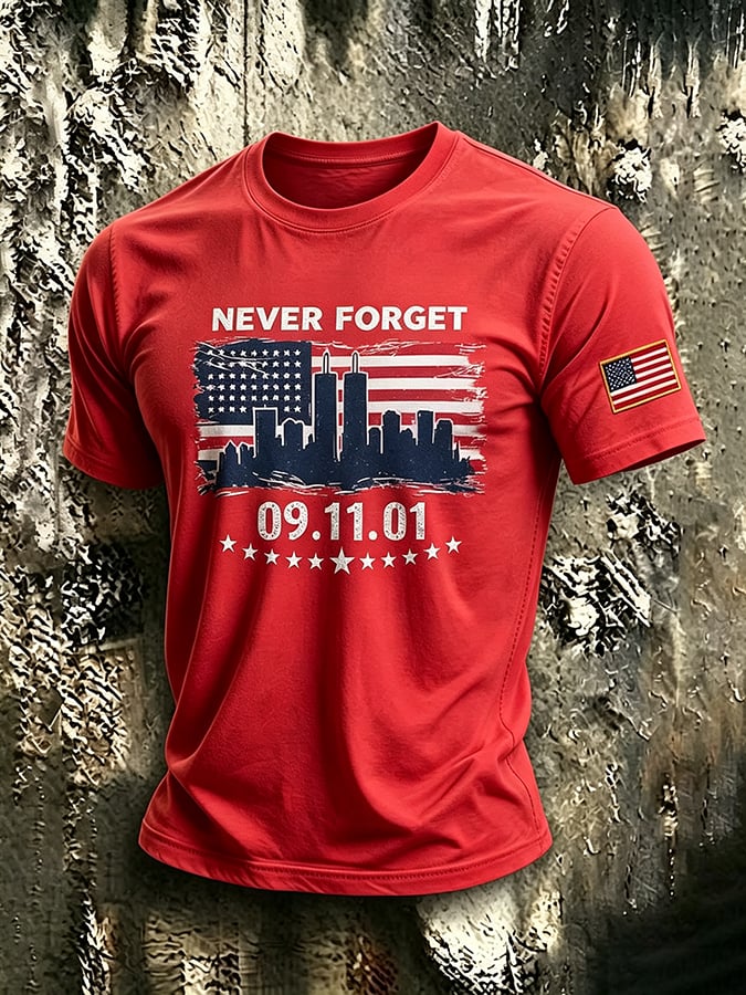 Men's 9.11 Never Forget Shirt