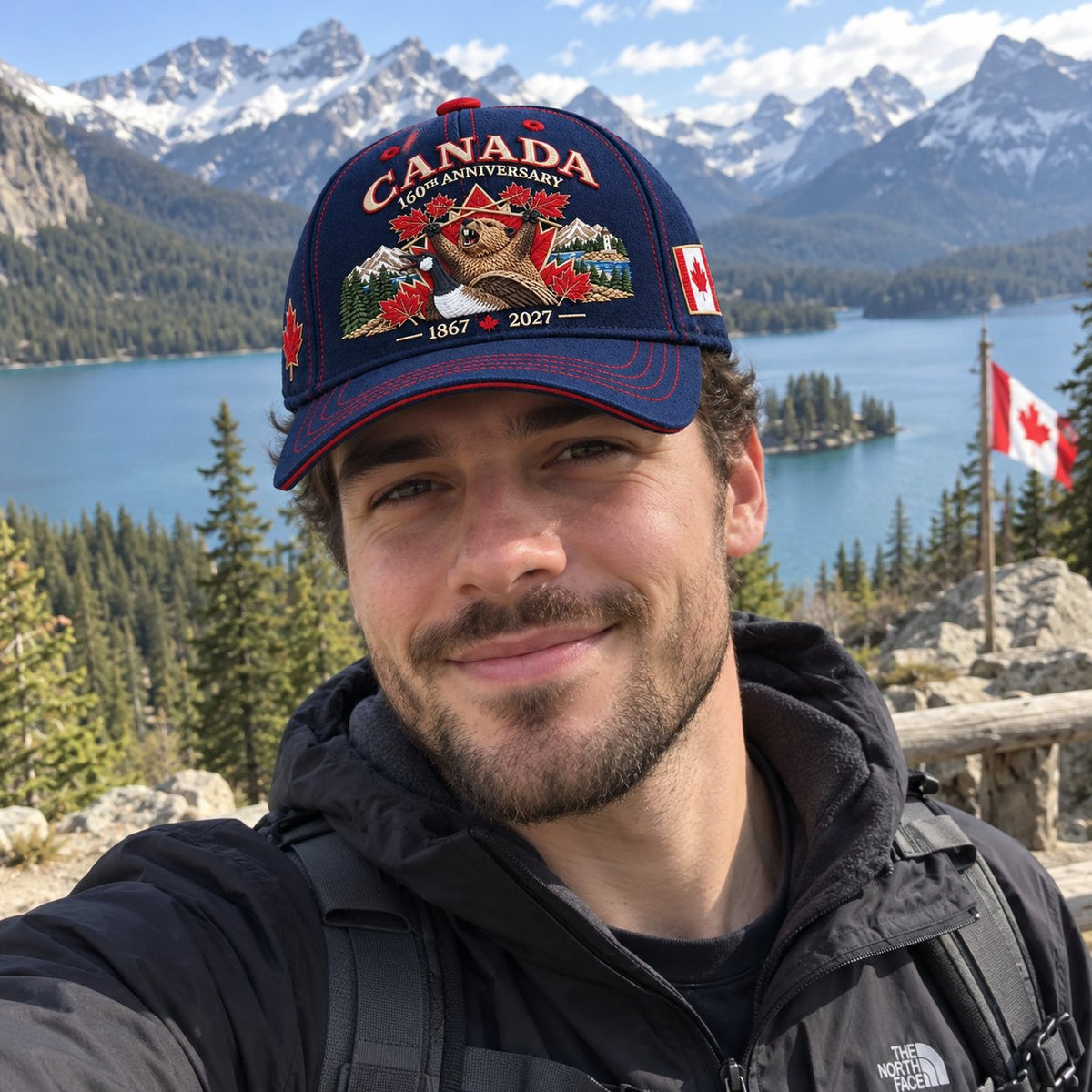 🍁 Canada 160th Anniversary 1867–2027 – Premium Heritage Cap• Comfortable Fit