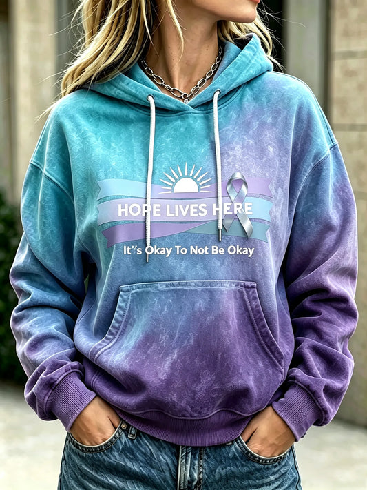 Women's Suicide Prevention Awareness Hoodie