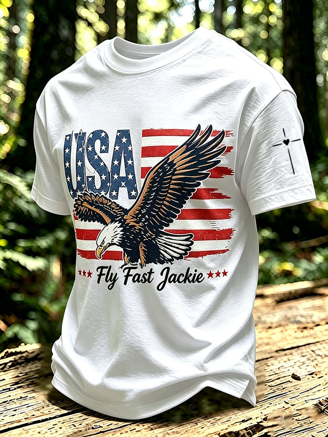 Men's  Jackie and Shadow Print Short-Sleeve T-Shirt