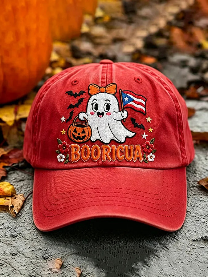 🎃Unisex Puerto Rico Halloween Printed Hat