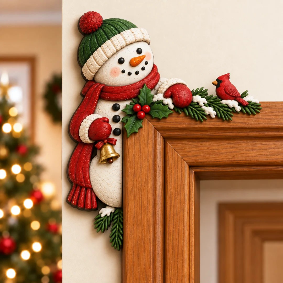 💯Christmas Peekaboo Door Frame Corner Decor