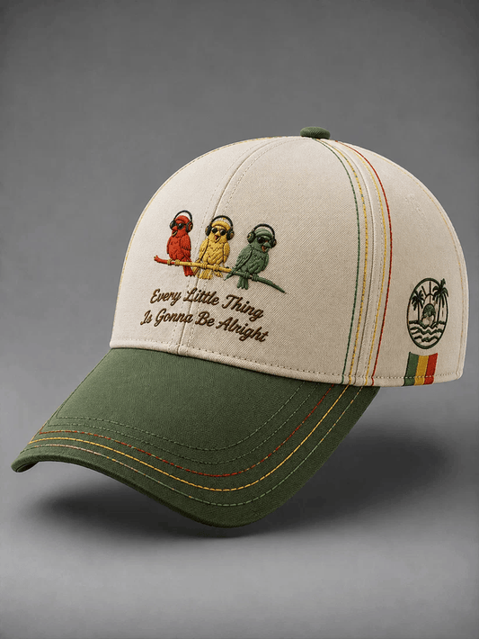 Unisex Every Little Thing Is Gonna Be Alright Printed Hat