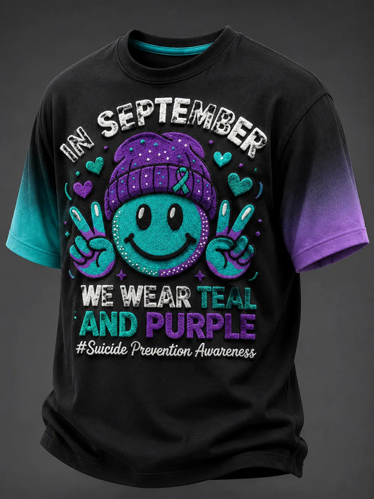 Men's Suicide Prevention Awareness Short-Sleeve T-Shirt