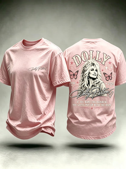 Men's Rip Country Music Lover Queen of Country Printed T-shirt
