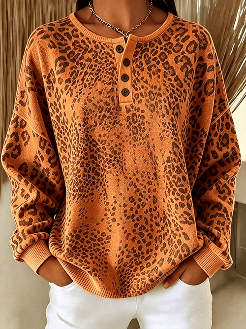 Women'S Casual Printed Sweatshirt