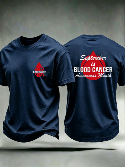Men's Blood Cancer Awareness Short-Sleeve T-Shirt