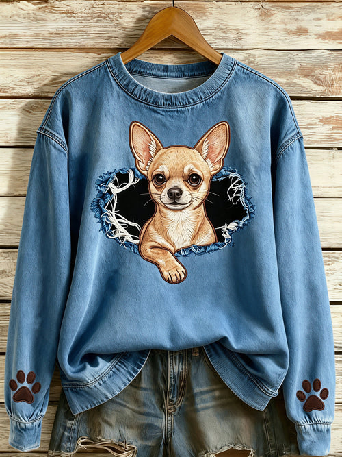Women's Casual Animal Print Hoodie