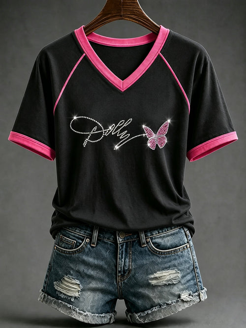 Women's Rip Dolly Parton Printed T-shirt