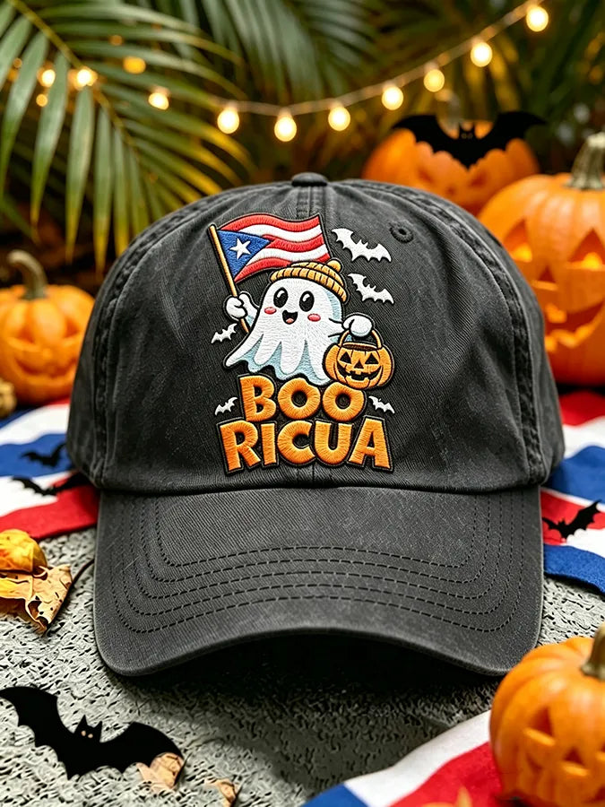🎃Unisex Puerto Rico Halloween Printed Hat