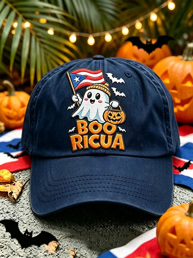 🎃Unisex Puerto Rico Halloween Printed Hat