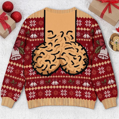 Personalized Funny Christmas Sweatshirt – Jingle Balls All the Way
