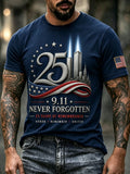 Men's USA 9/11 Print T-Shirt