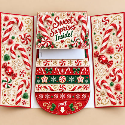 ⏰ LAST DAY 50% OFF - 2026 New 🎅💳 Waterfall Christmas Gift Card Booklet ✨