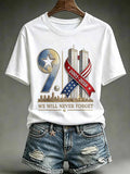 Women's USA 911 Print T-Shirt