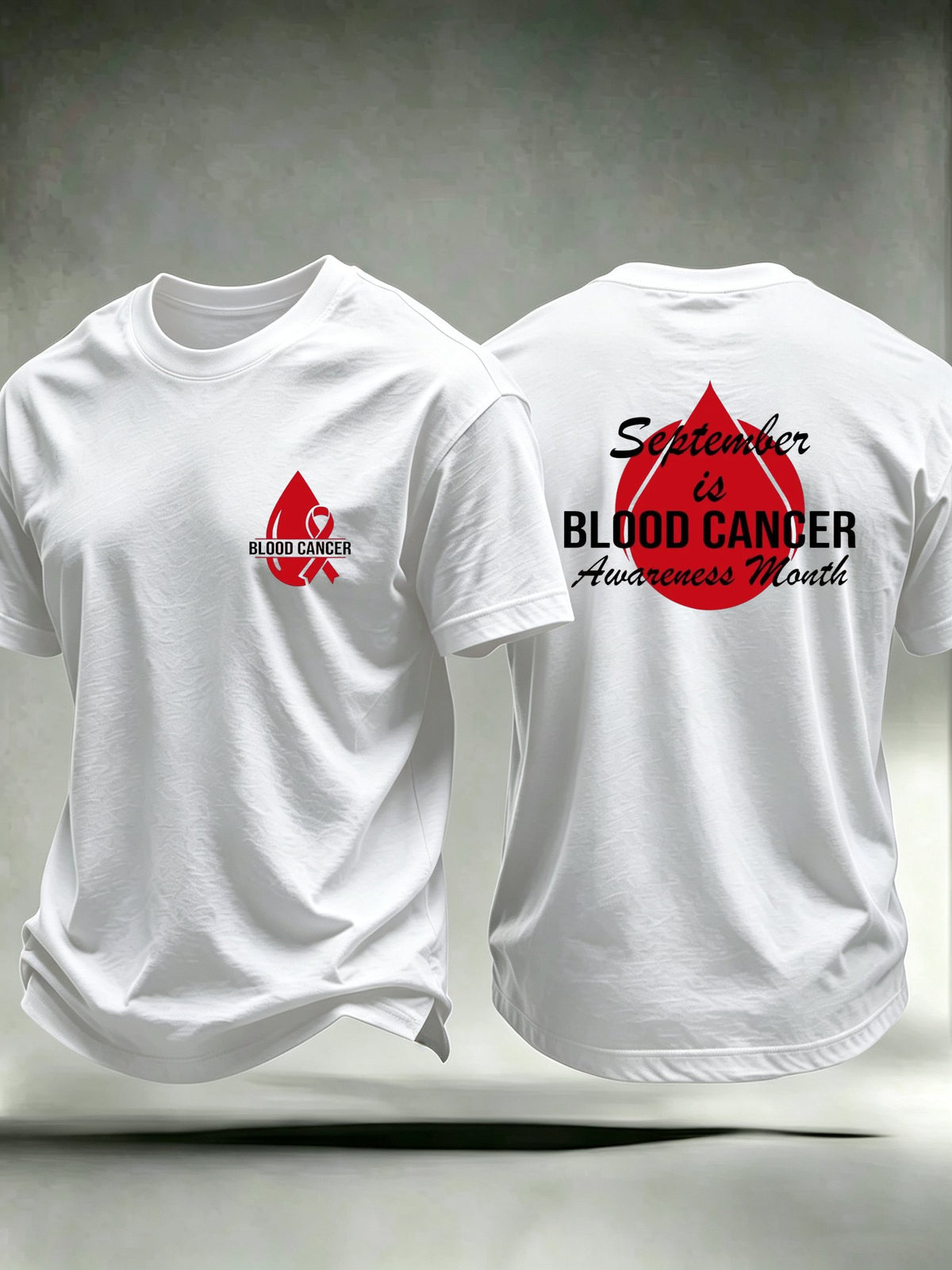 Men's Blood Cancer Awareness Short-Sleeve T-Shirt