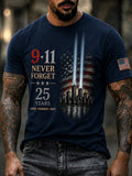 Men's USA 9/11 Print T-Shirt
