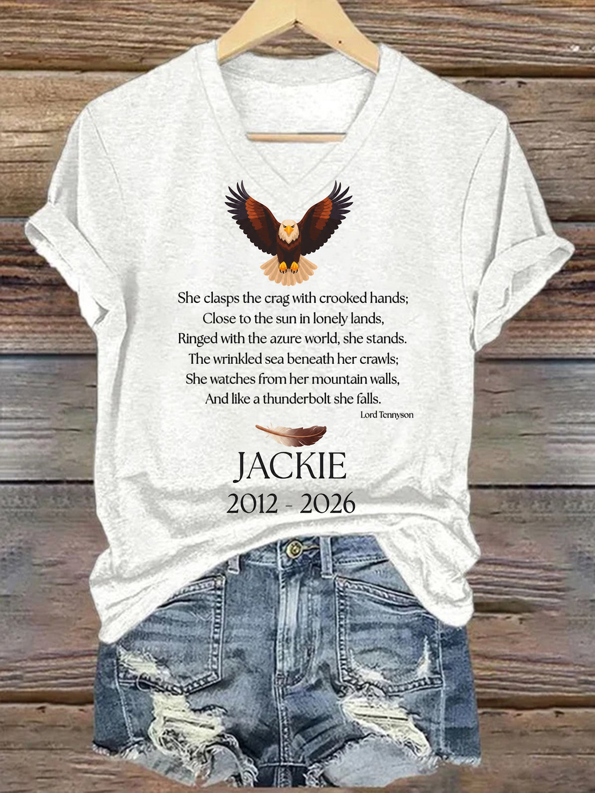Women's Fly Free Jackie Print T-shirt