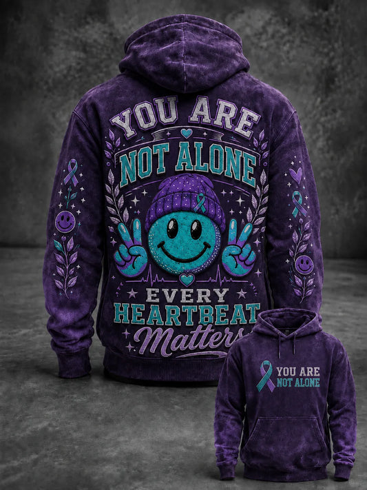 Men's Suicide Prevention Awareness Hoodie