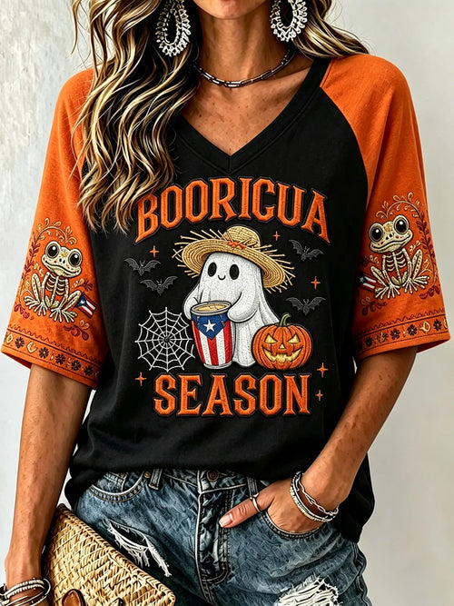 🎃Women's Halloween in Puerto Rico T-Shirt