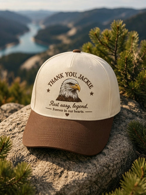 Unisex Jackie The Eagle Printed Hat