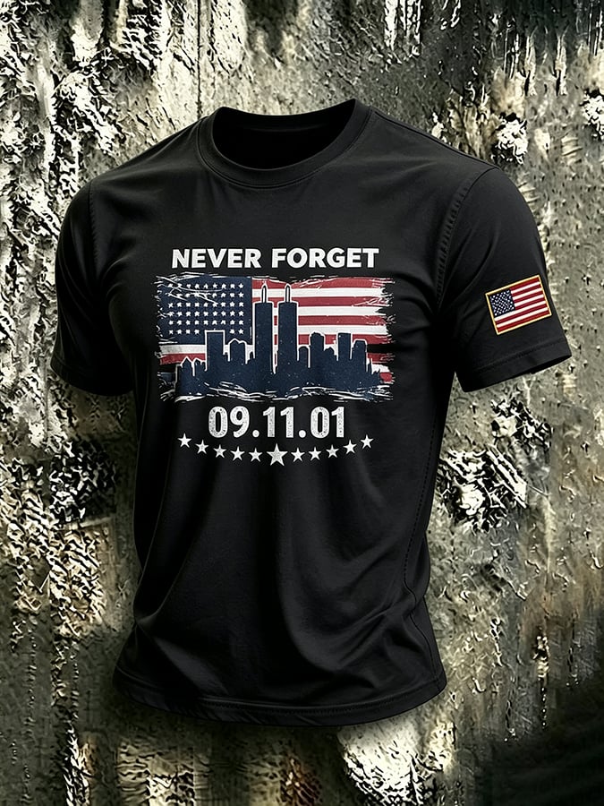Men's 9.11 Never Forget Shirt
