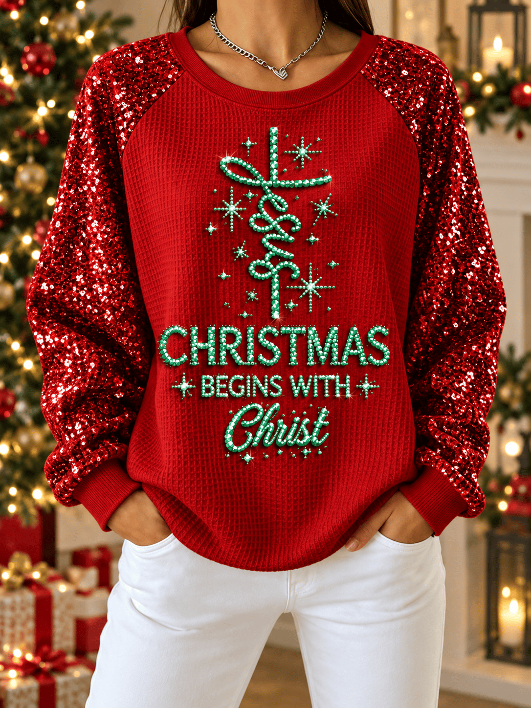 Women's Print Sweatshirt