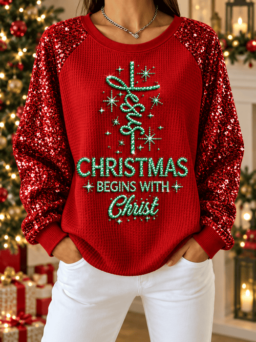 Women's Print Sweatshirt