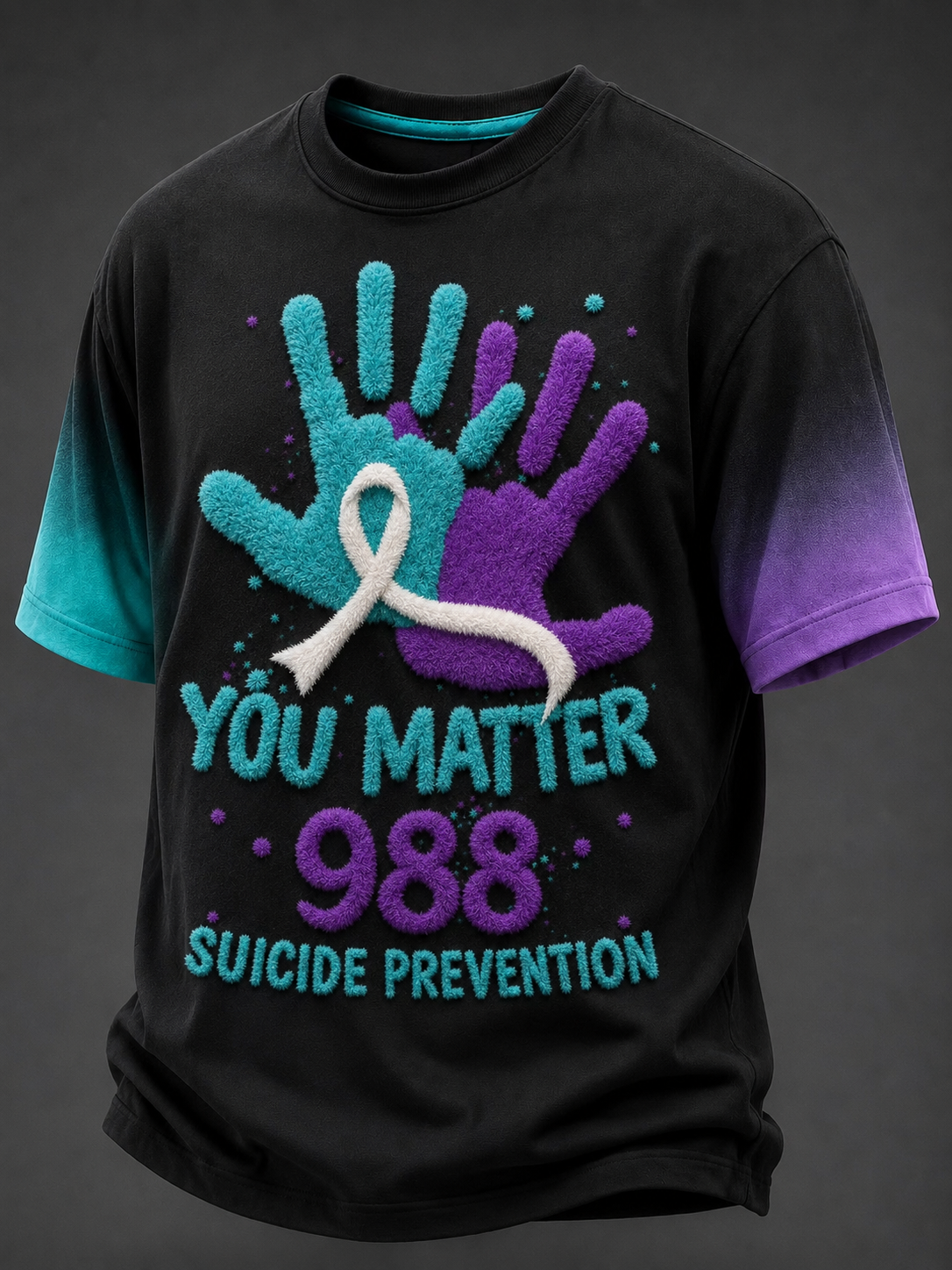 Men's Suicide Prevention Awareness Short-Sleeve T-Shirt