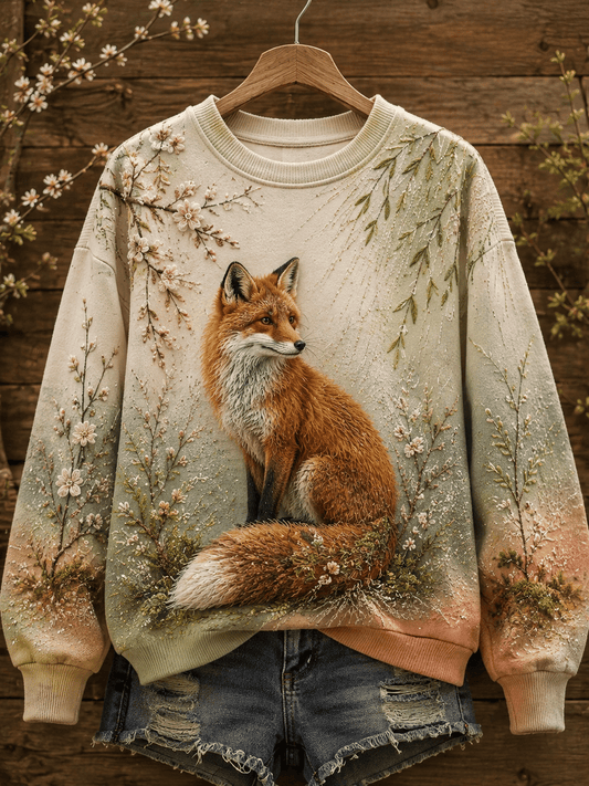 Women's Casual Animal Print Hoodie