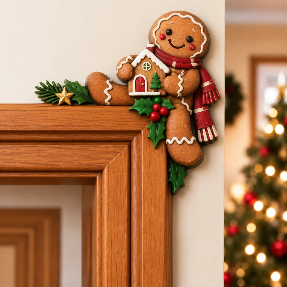💯Christmas Peekaboo Door Frame Corner Decor