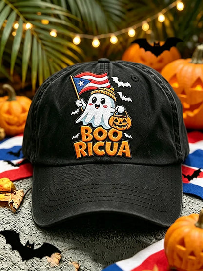 🎃Unisex Puerto Rico Halloween Printed Hat