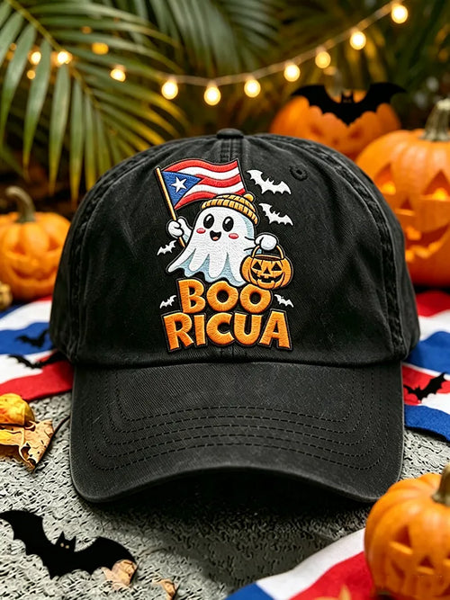 🎃Unisex Puerto Rico Halloween Printed Hat