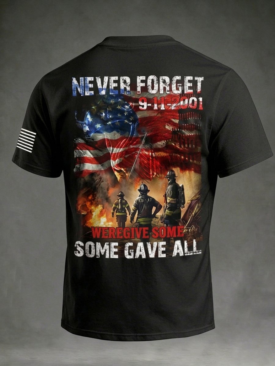 Men's 911 Memorial Graphic Short-Sleeve T-Shirt
