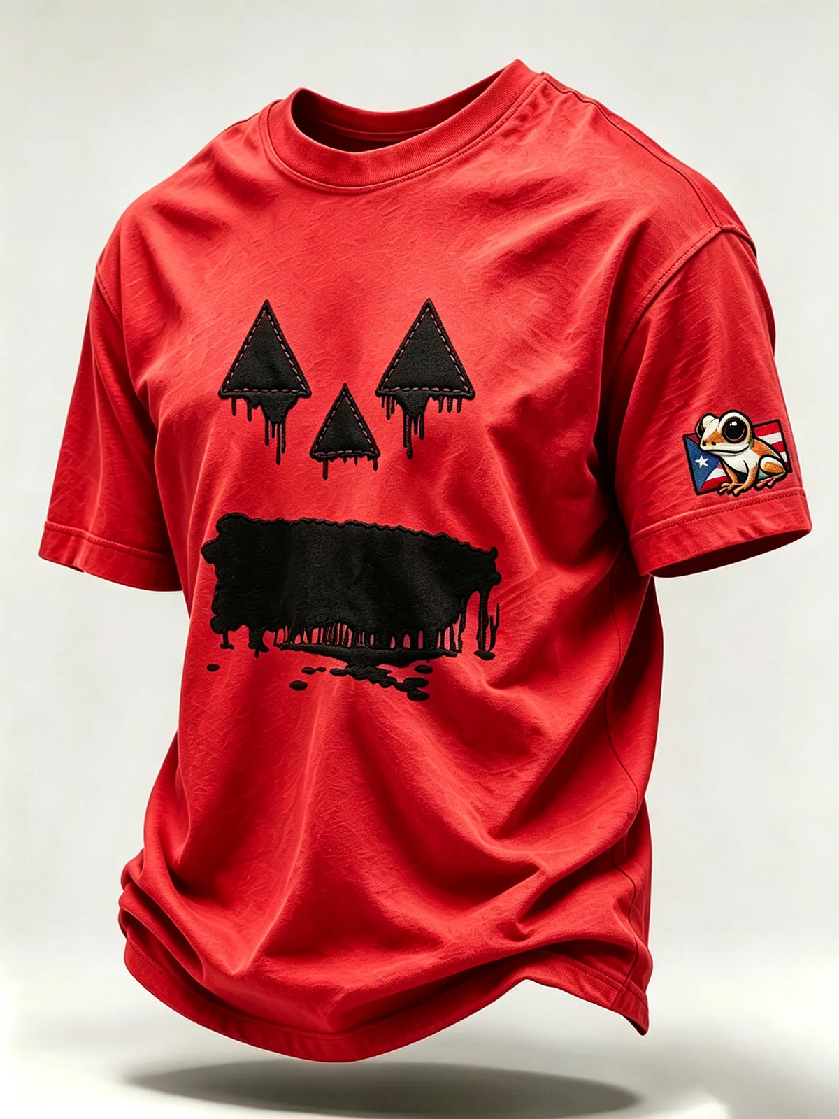 🎃Men's Halloween in Puerto Rico Print Short-Sleeve T-Shirt