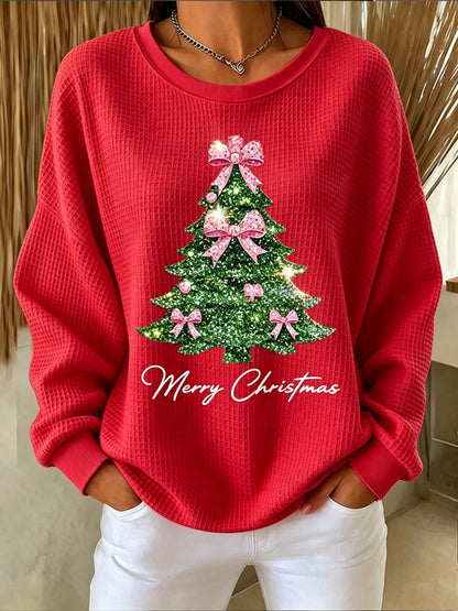Women's Christmas Print Sweatshirt