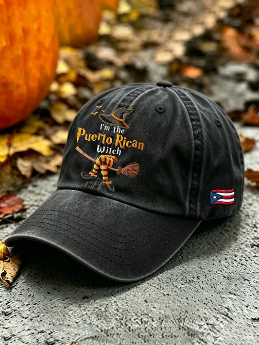 🎃Unisex Halloween In Puerto Rico Printed Baseball Cap