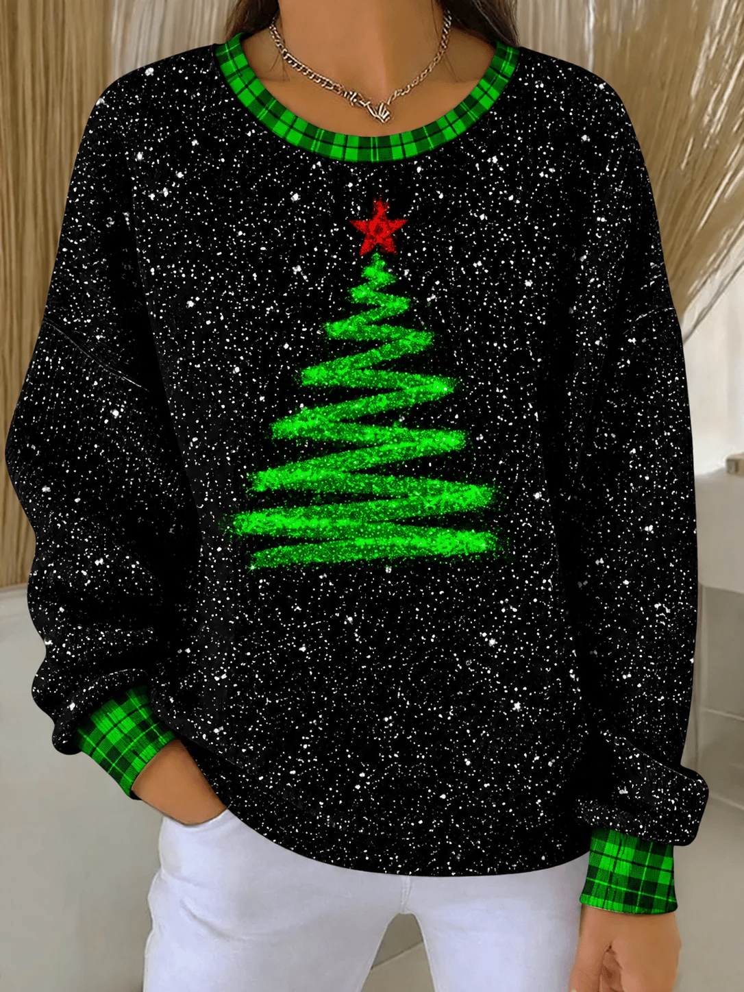 Women's Casual Printed Sweatshirt