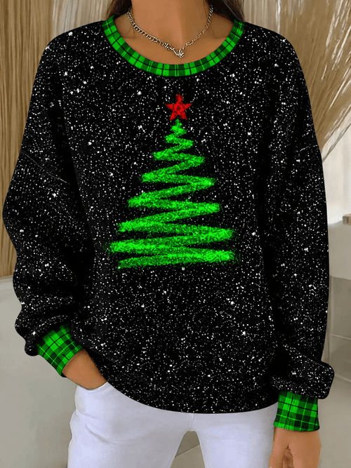 Women's Casual Printed Sweatshirt