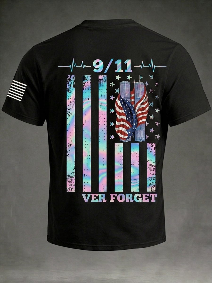Men's 911 Memorial Graphic Short-Sleeve T-Shirt
