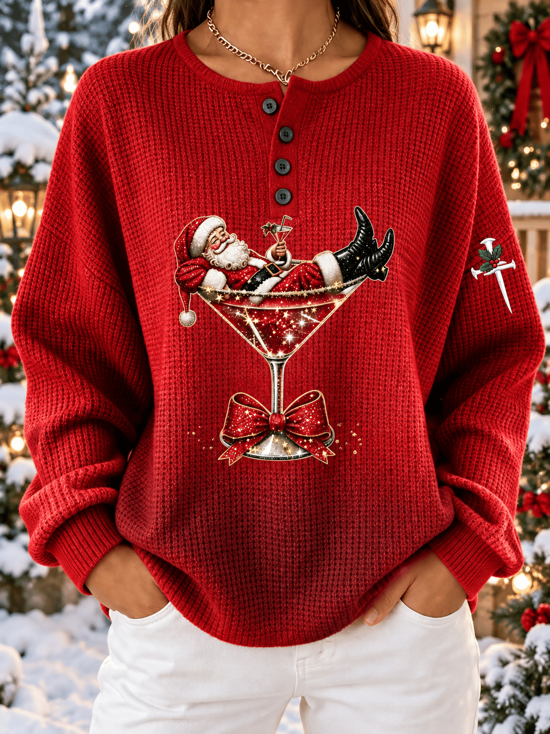 Women's Print Sweatshirt